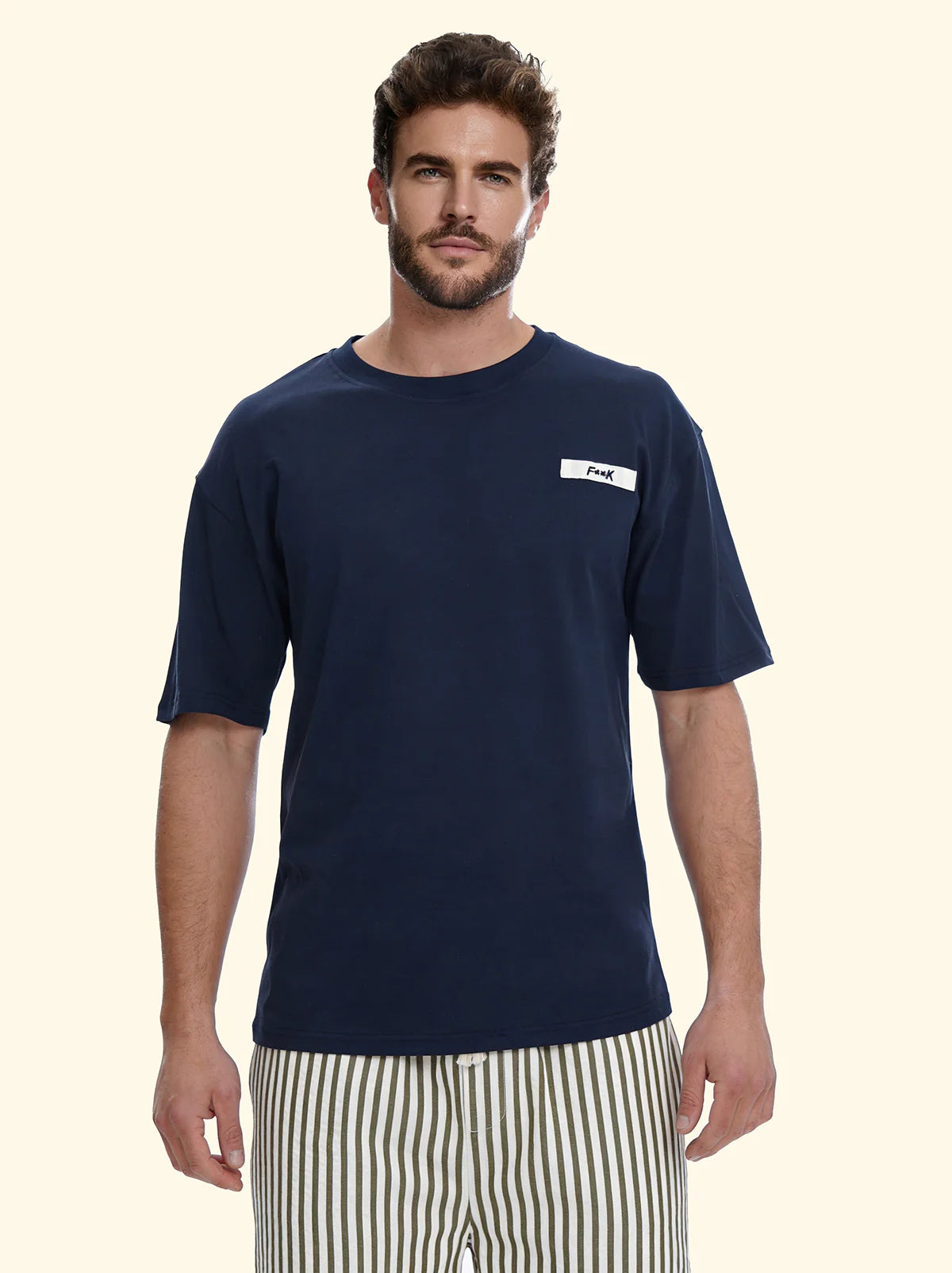 F**K - T-shirt con logo uomo