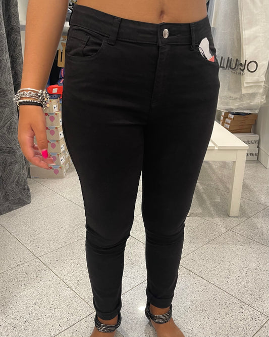 XT STUDIO - Jeans nero skinny donna