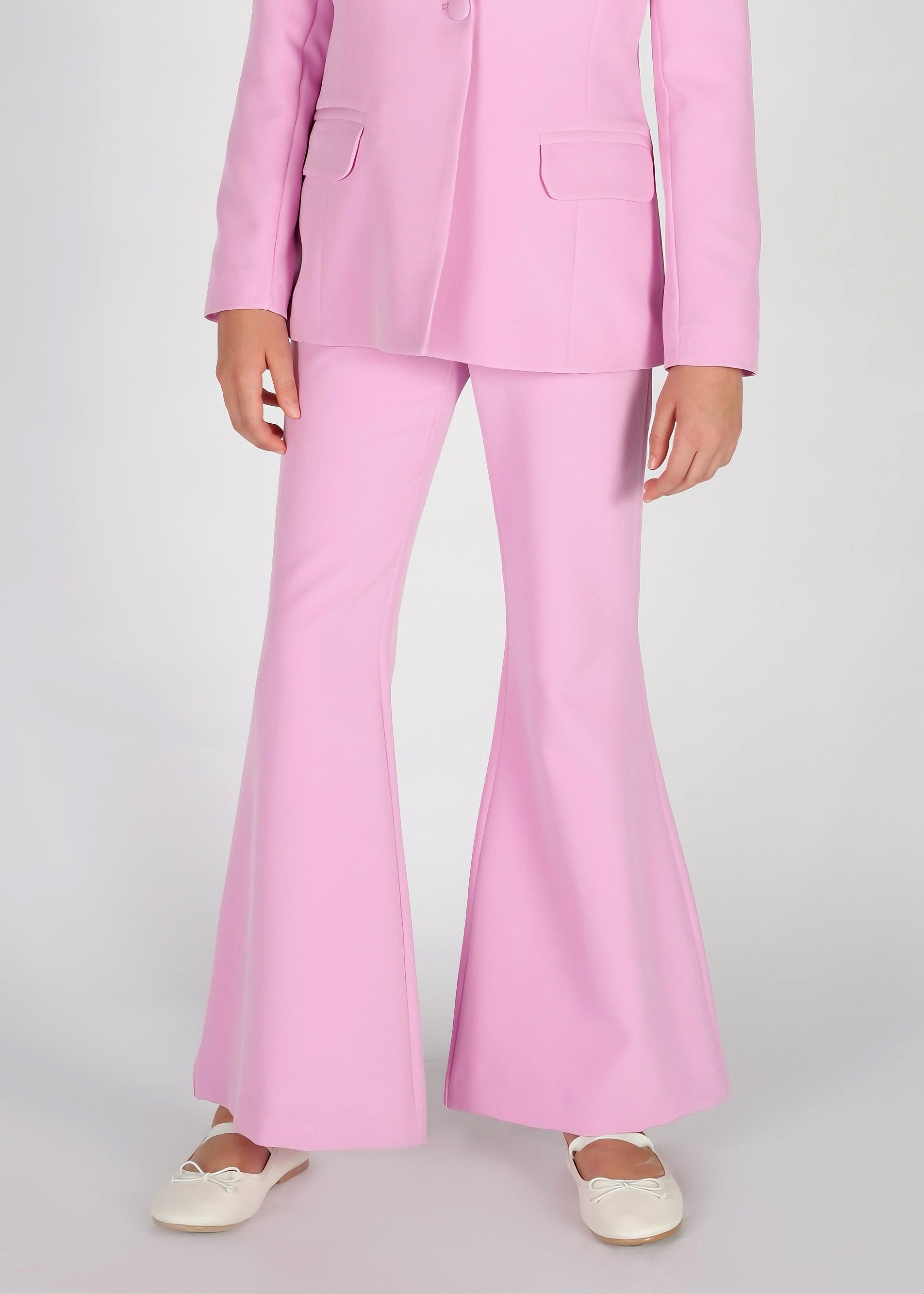 FUN FUN - COUTURE -  Pantalone a zampa glicine