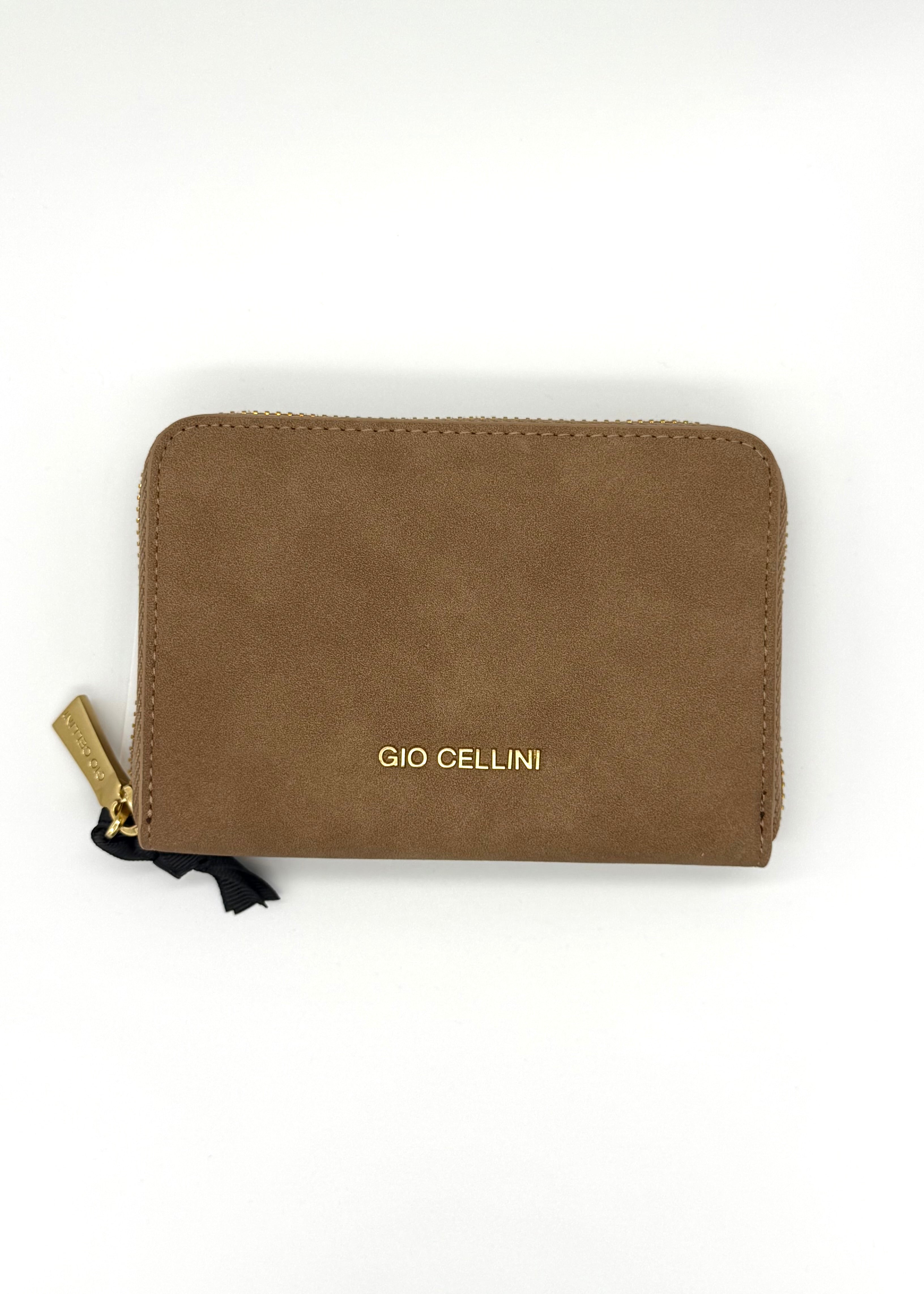 GIO CELLINI - Portafoglio scamosciato