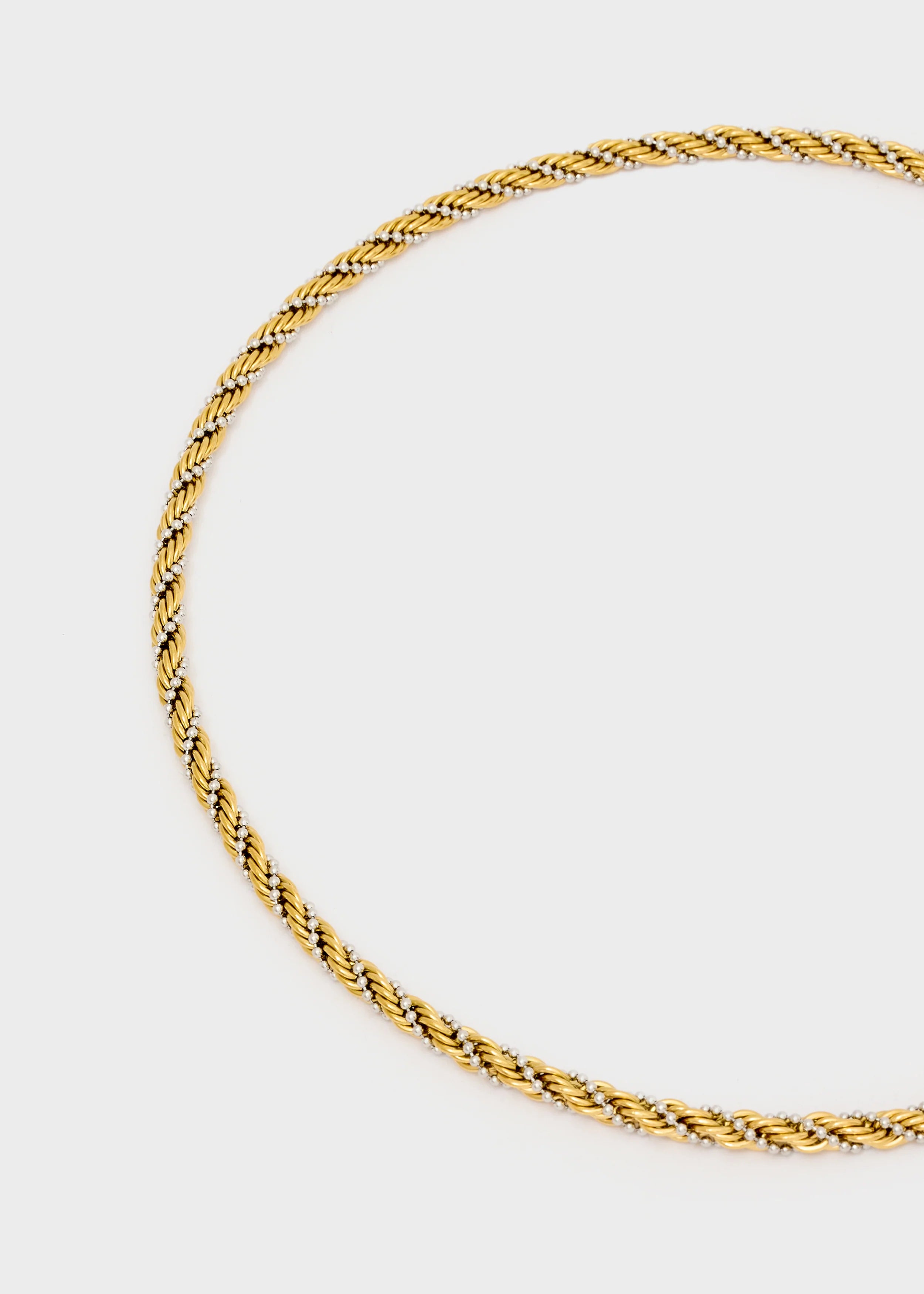 NALI - Collana TWIST in acciaio inox