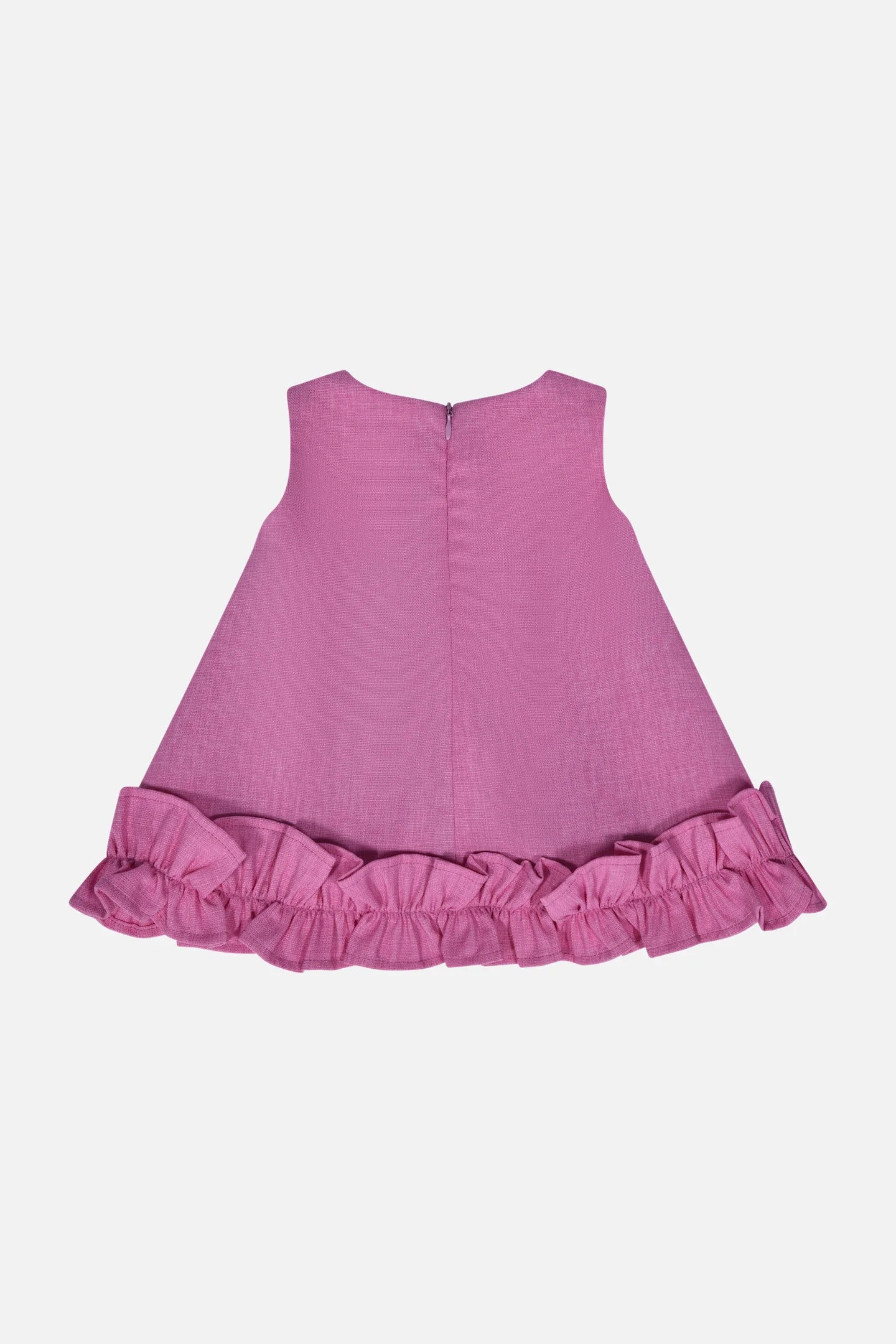 FUN FUN - Vestito fucsia con rouge bambina