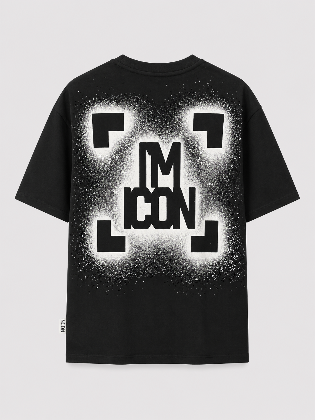 ICON - T-shirt con logo uomo