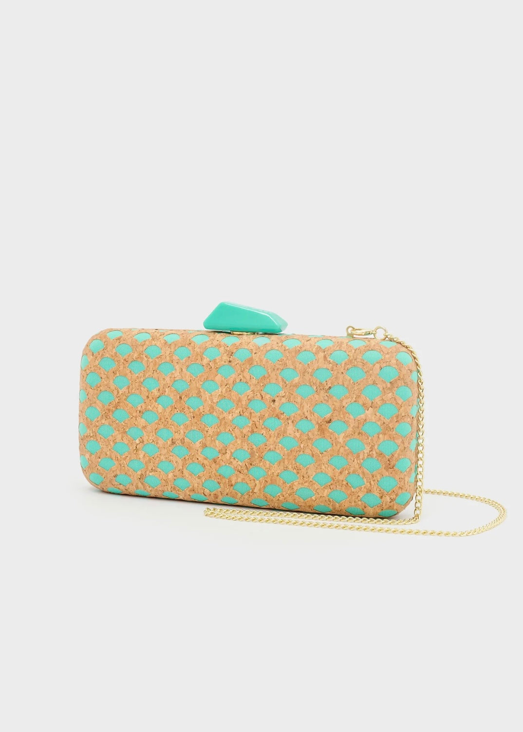 NALI - Clutch NADIA sughero stampa