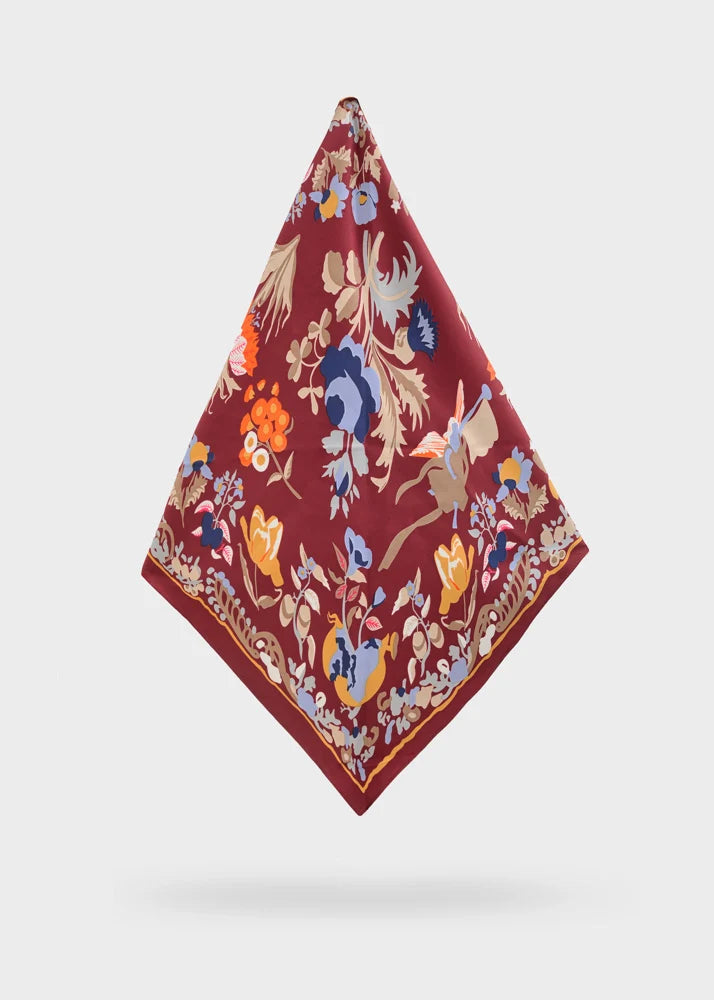NALI - Foulard triangolo fantasia