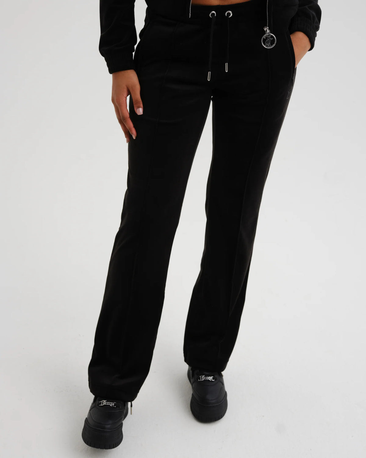 JUICY COUTURE -  Pantalone Tina con logo donna