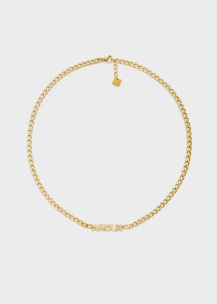 NALI - Collana AMOUR con pietre