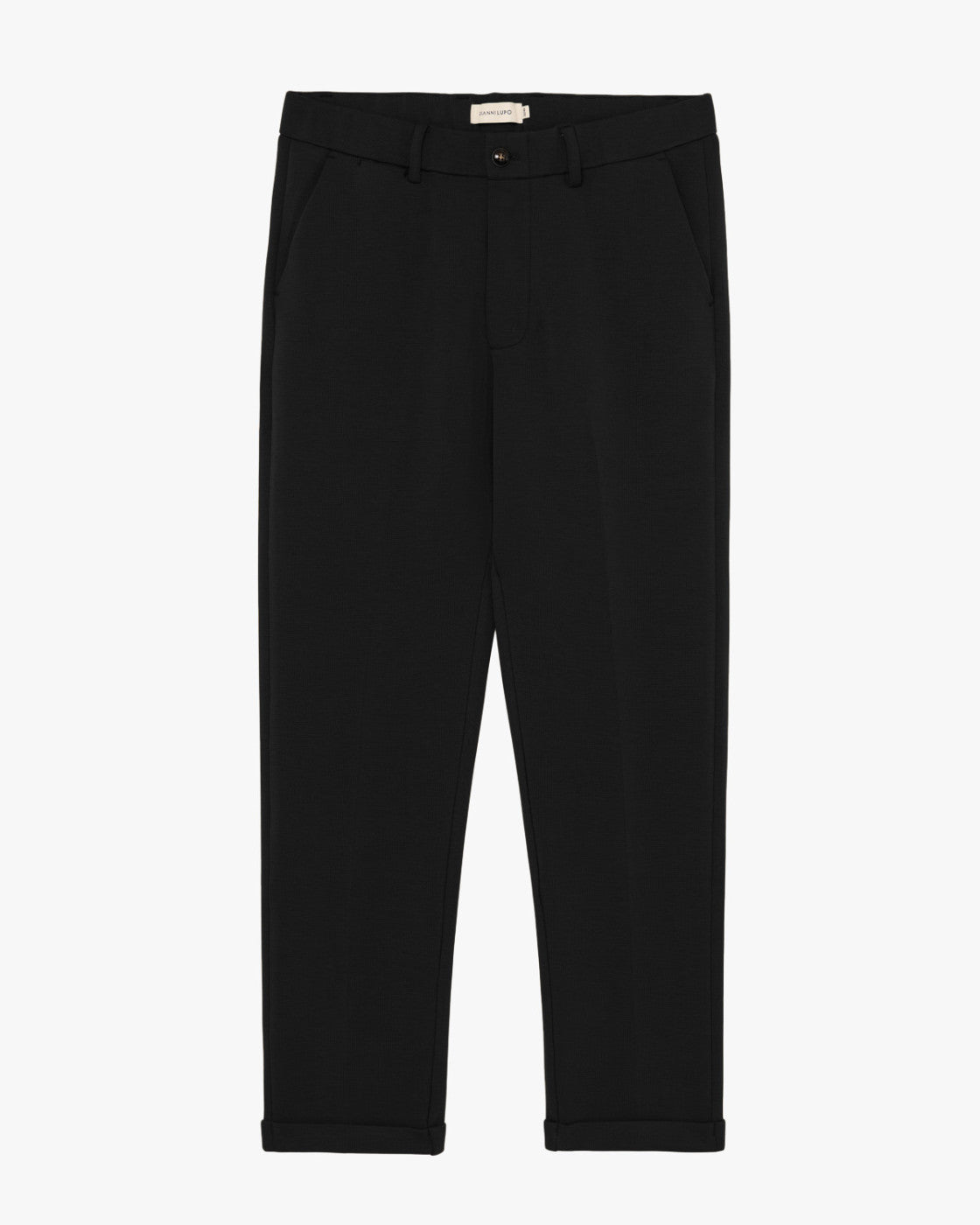 GIANNI LUPO - Pantaloni carrot fit con vita elasticizzata