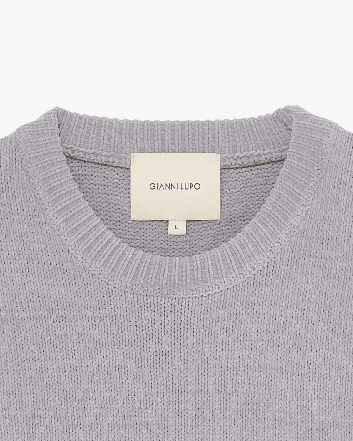 GIANNI LUPO - Maglione in ciniglia uomo