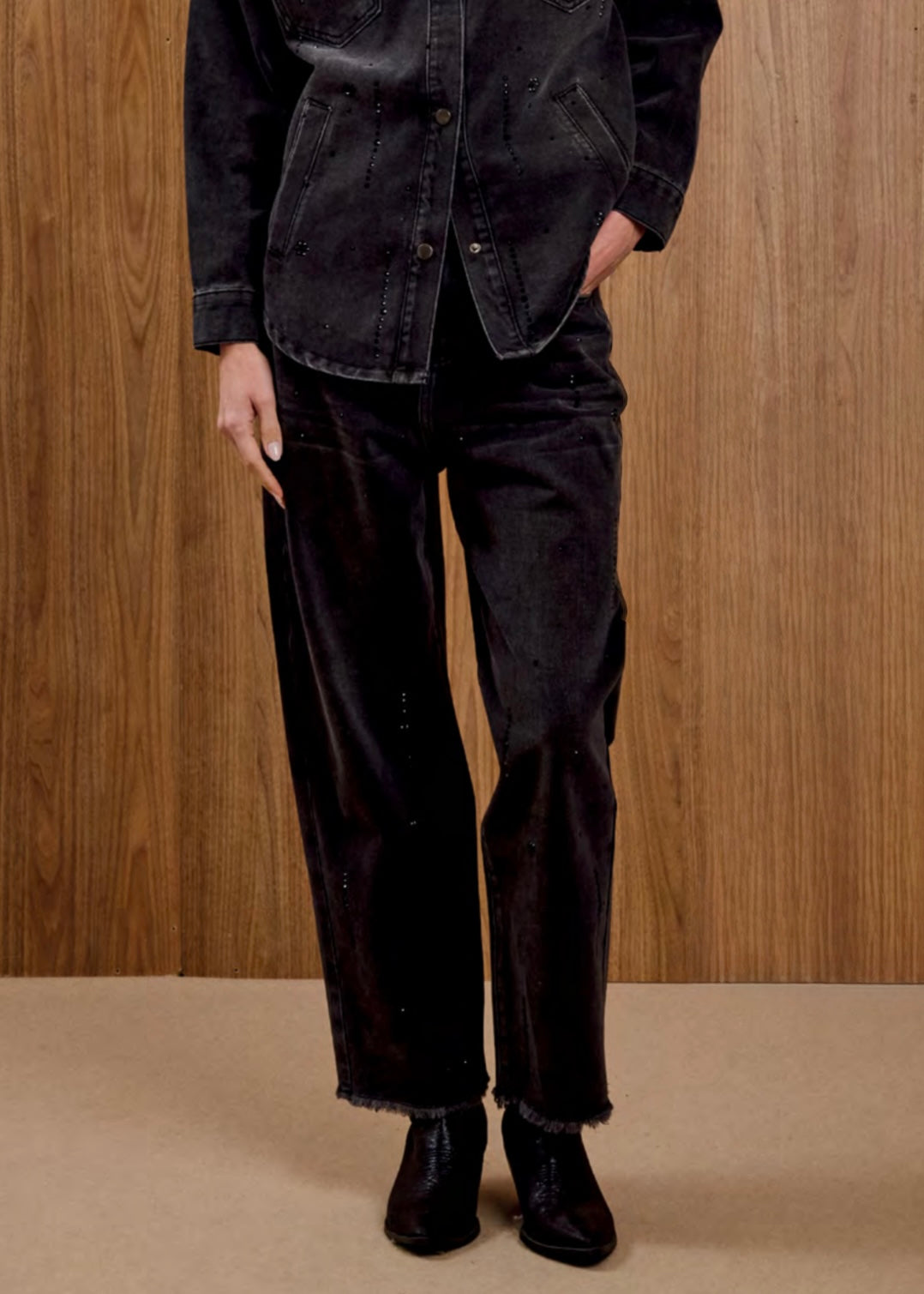 INFLUENCER - Jeans con strass donna