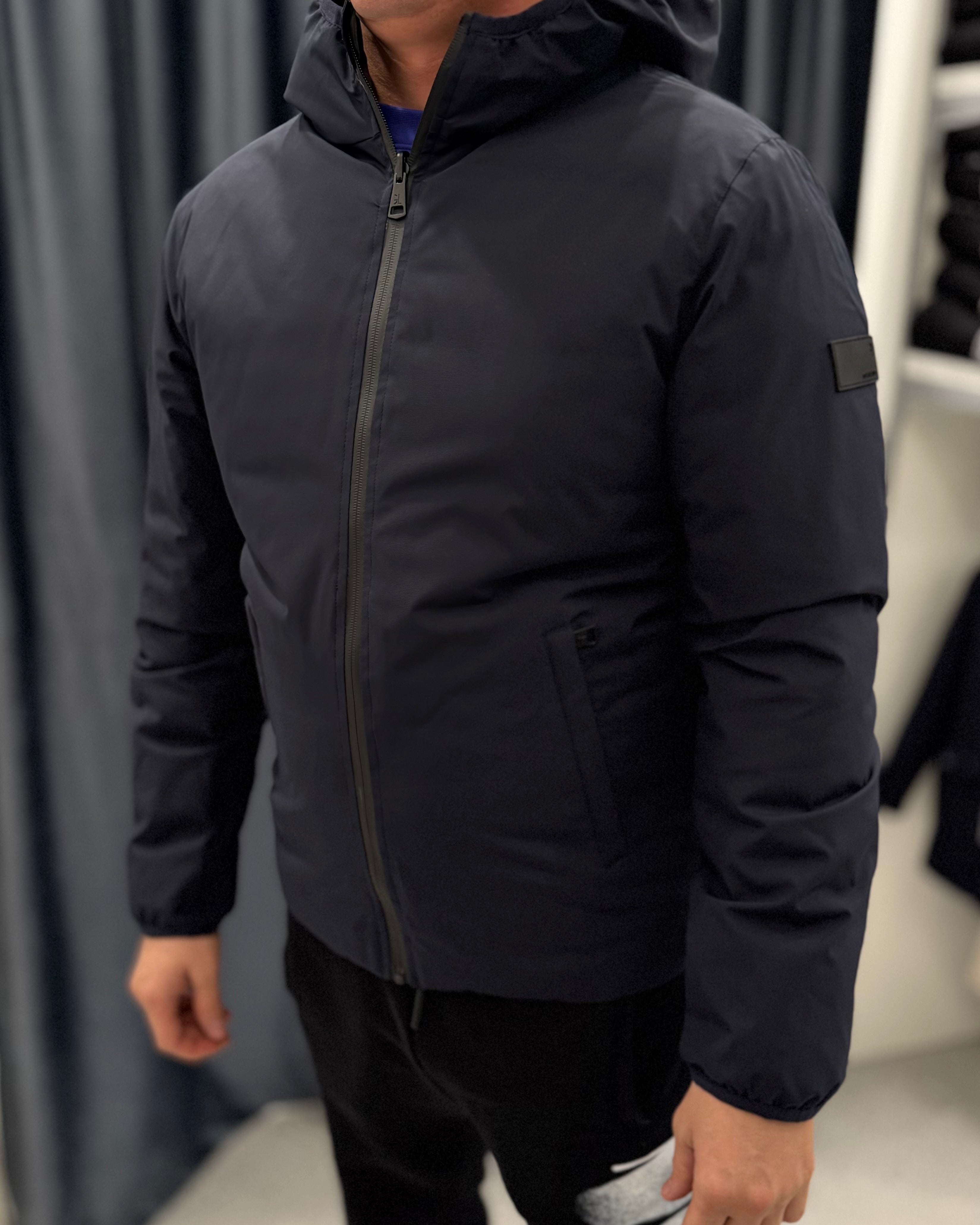 GIANNI LUPO - Giubbotto blu reversibile verde uomo