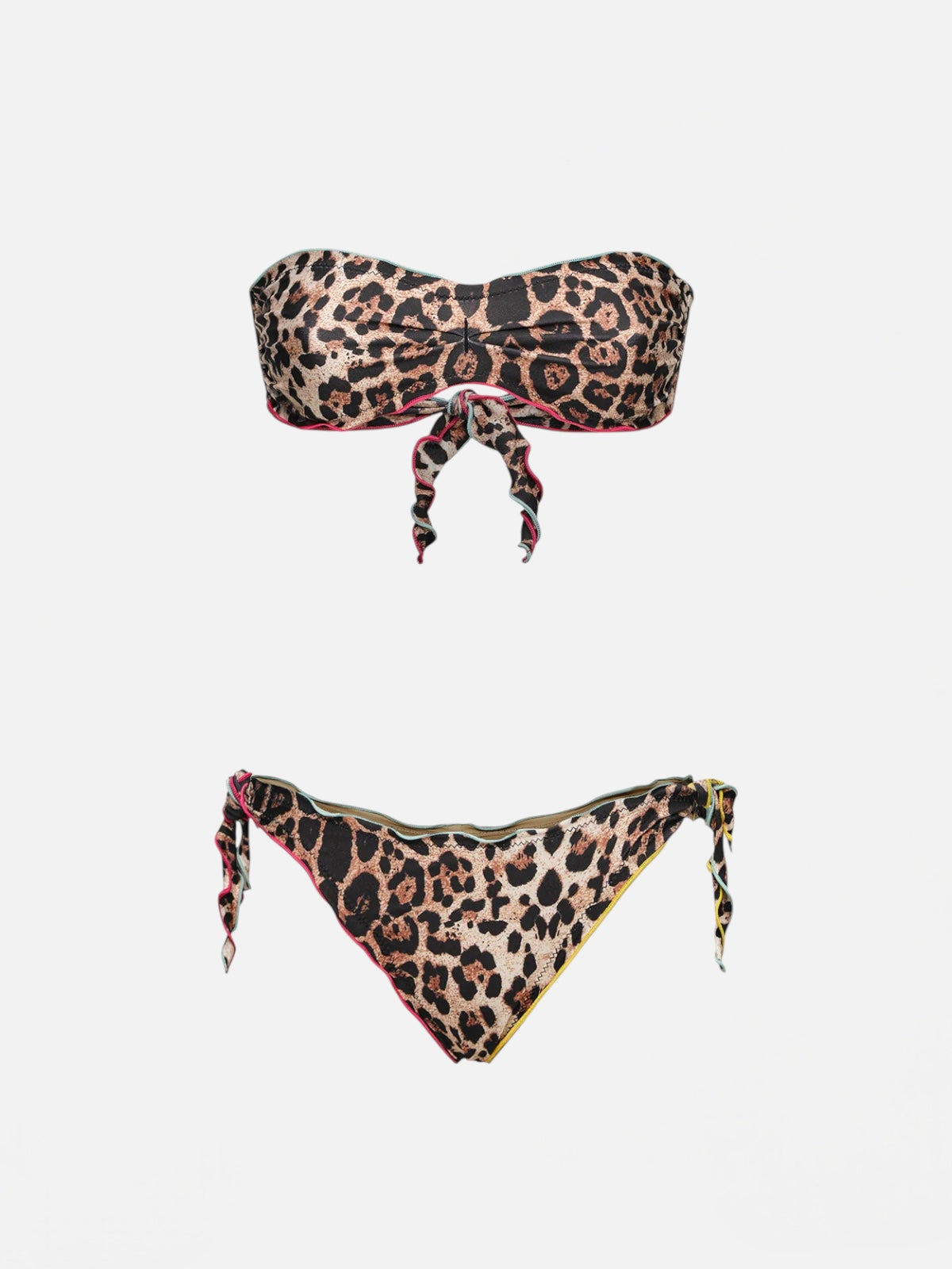 F**K - Bikini fascia con slip regolabile LEO donna