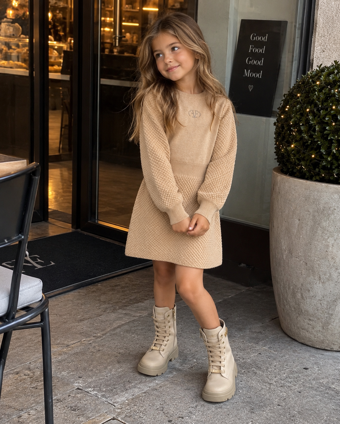 FUN FUN - Vestito in maglia bambina