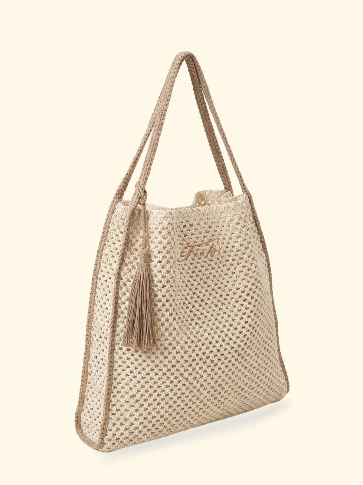 F**K - Borsa in raffia