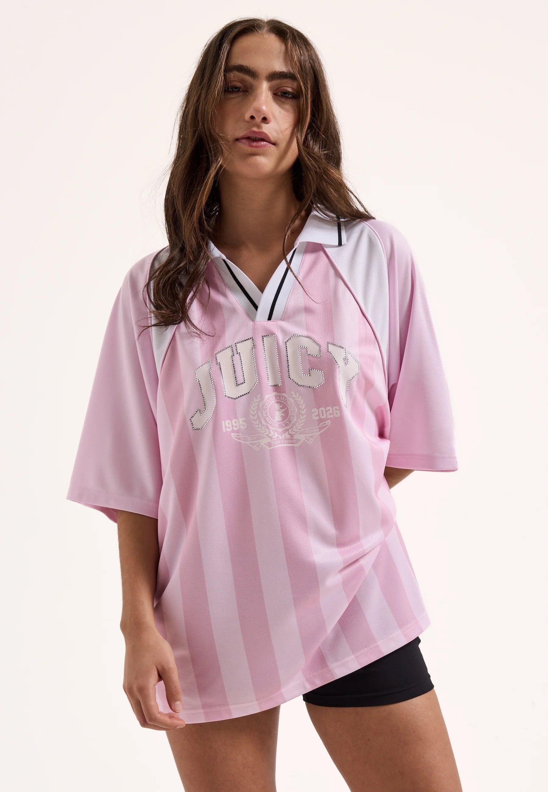 JUICY COUTURE - Polo cherry con logo donna