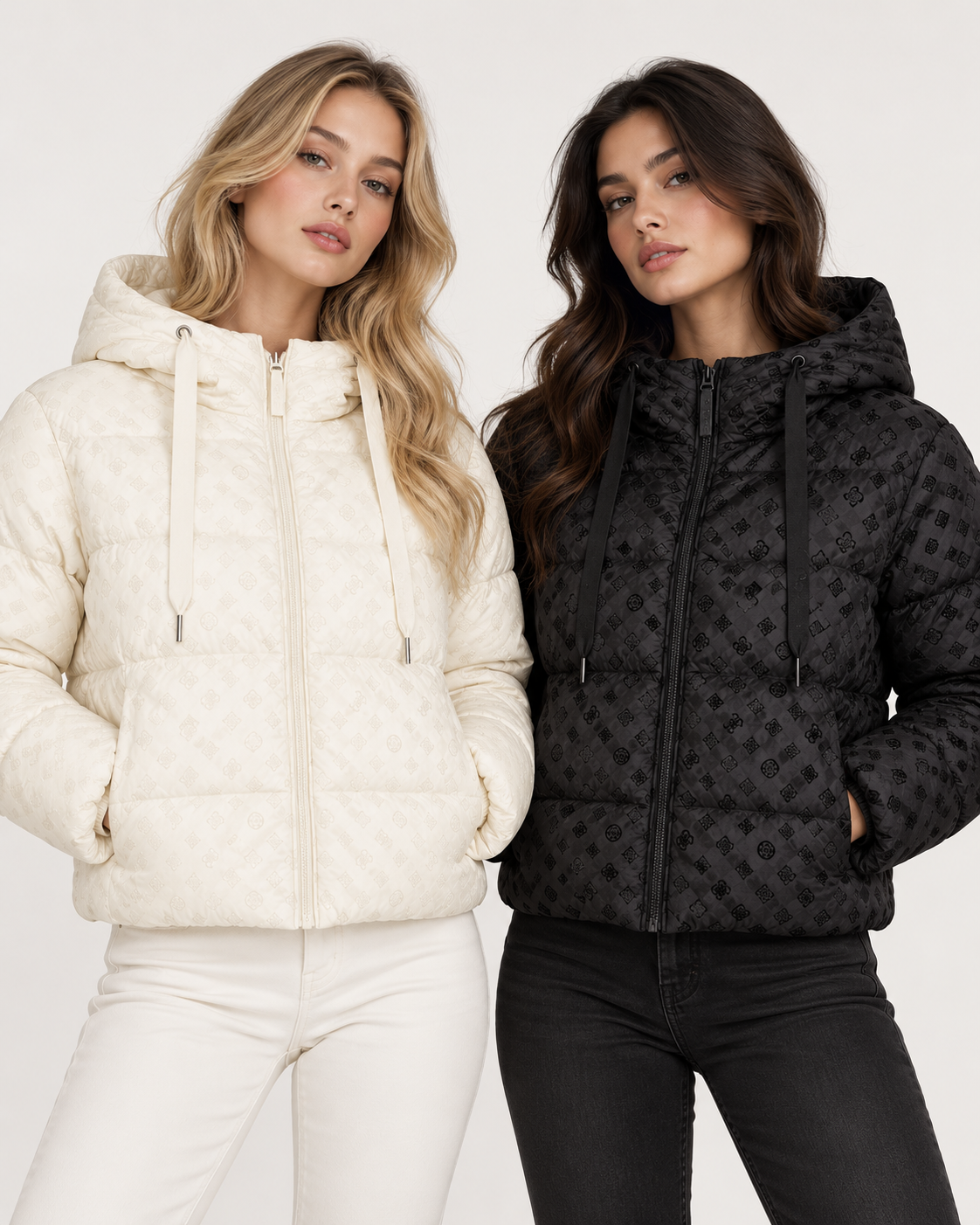 GUESS - Giubbotto logato donna