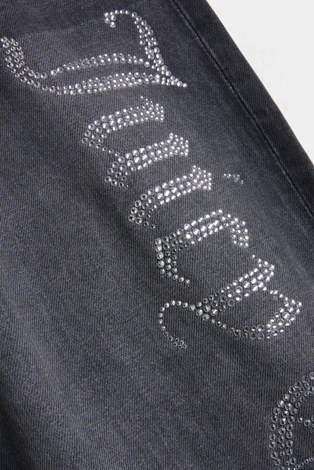 JUICY COUTURE - Jeans a palazzo con logo in strass donna