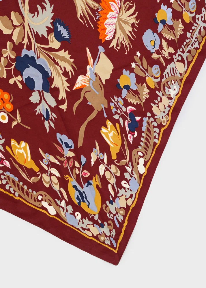 NALI - Foulard triangolo fantasia