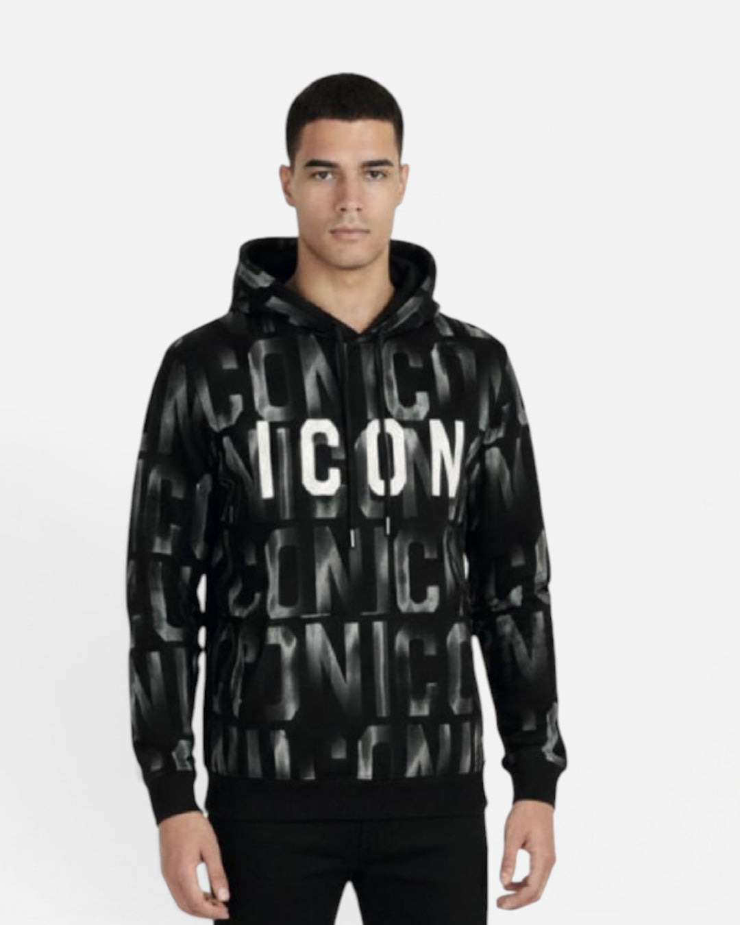 ICON - Felpa MAXI LOGGED uomo