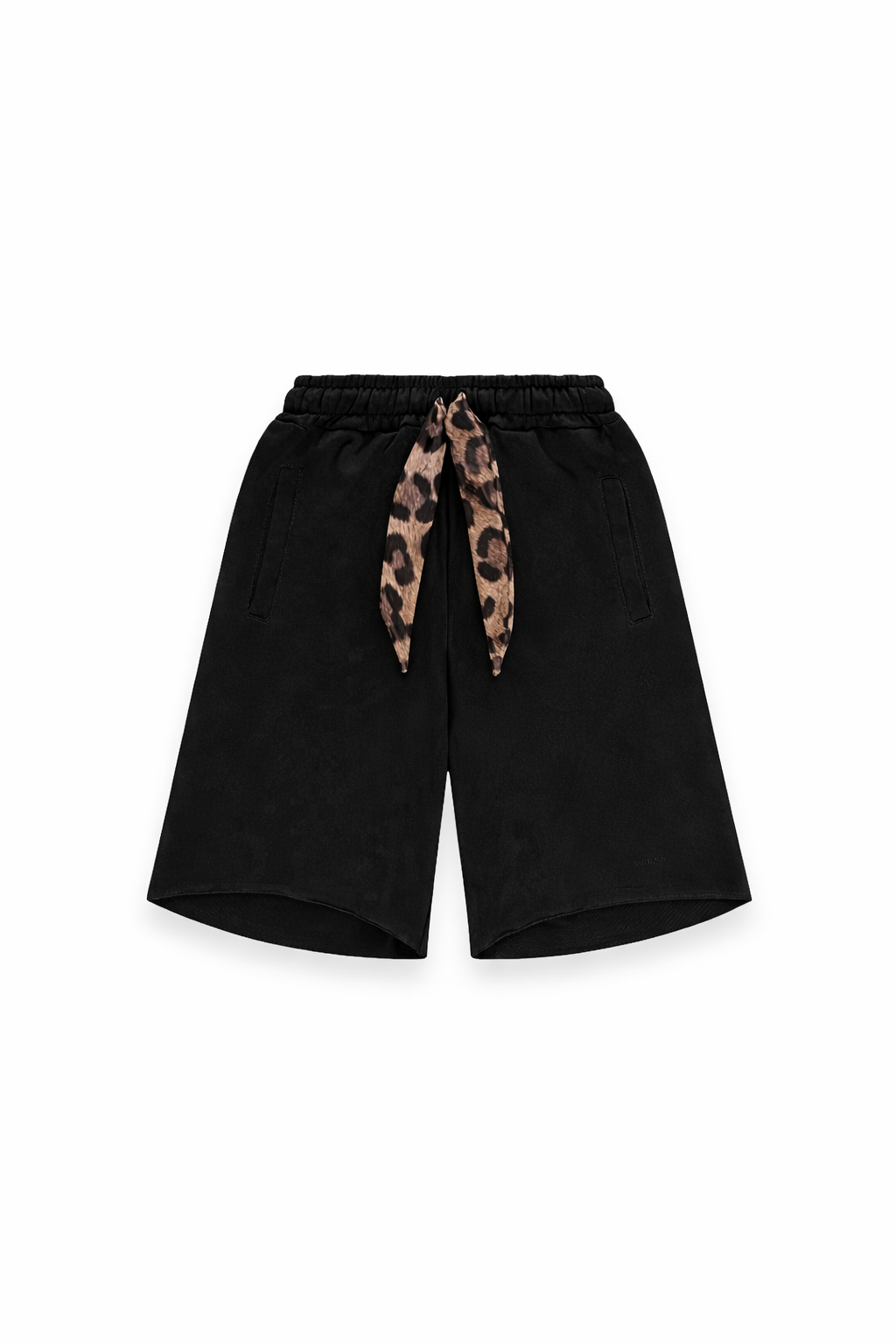 DISCLAIMER - Bermuda con laccio animalier donna