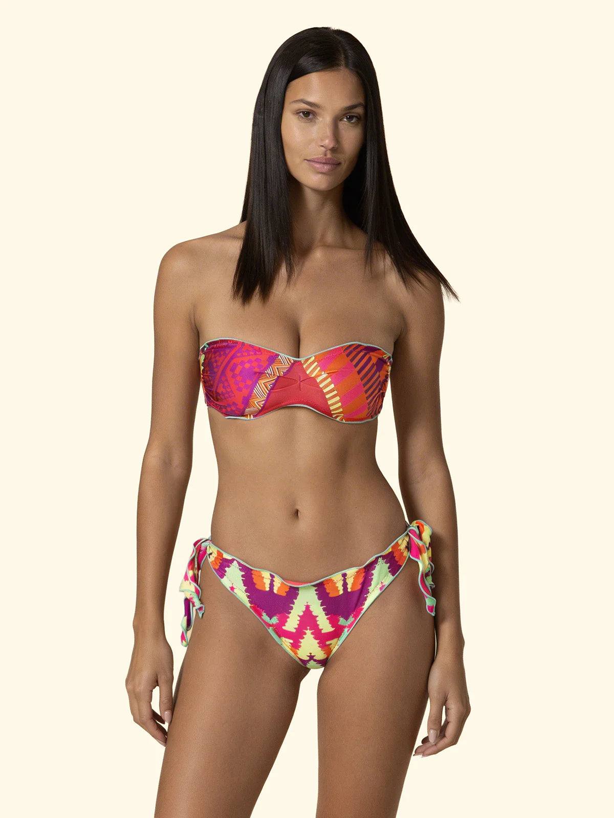 F**K - Bikini fascia con slip regolabile donna