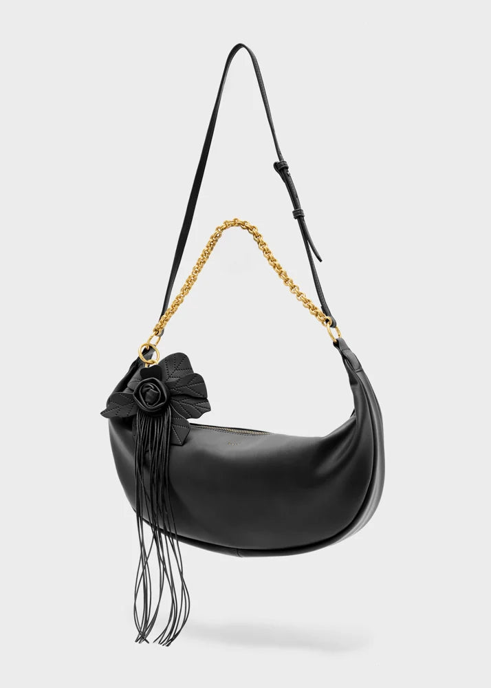 NALI - Borsa Hailey a spalla con fiore
