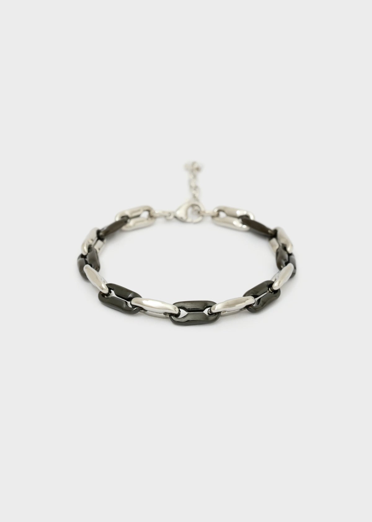 NALI - Bracciale BICOLOR in acciaio inox uomo