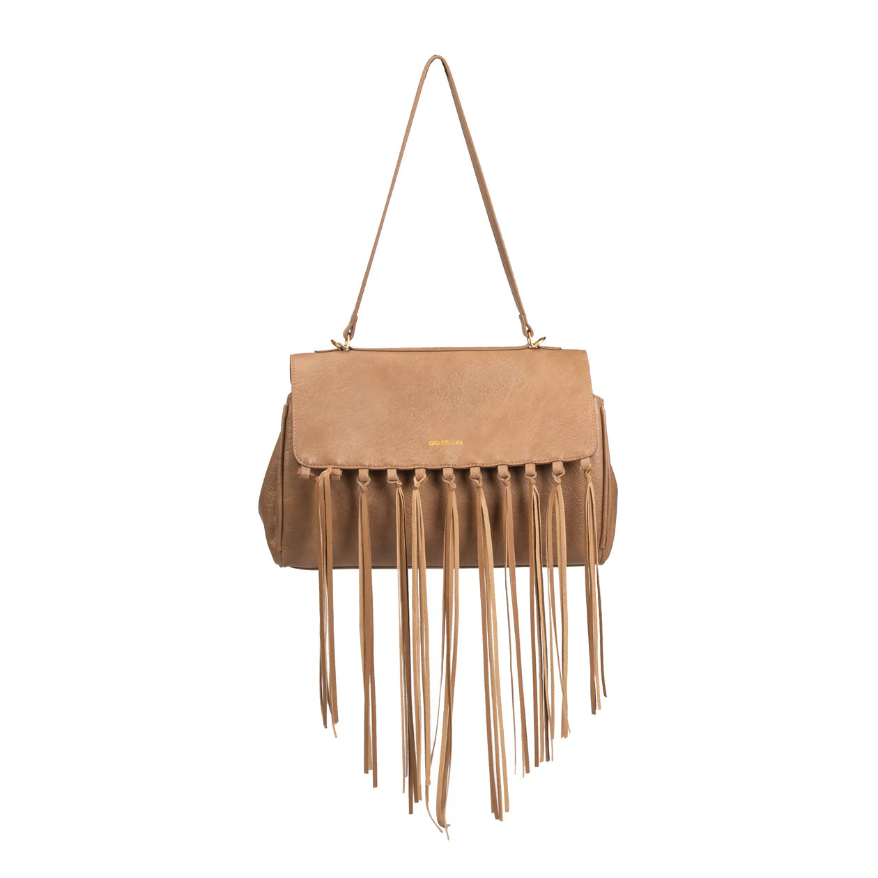 GIO CELLINI - Borsa maxi con frange