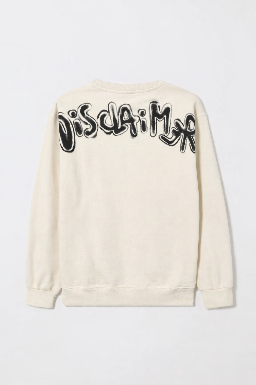 DISCLAIMER KIDS - Felpa con maxi logo sul retro bambino