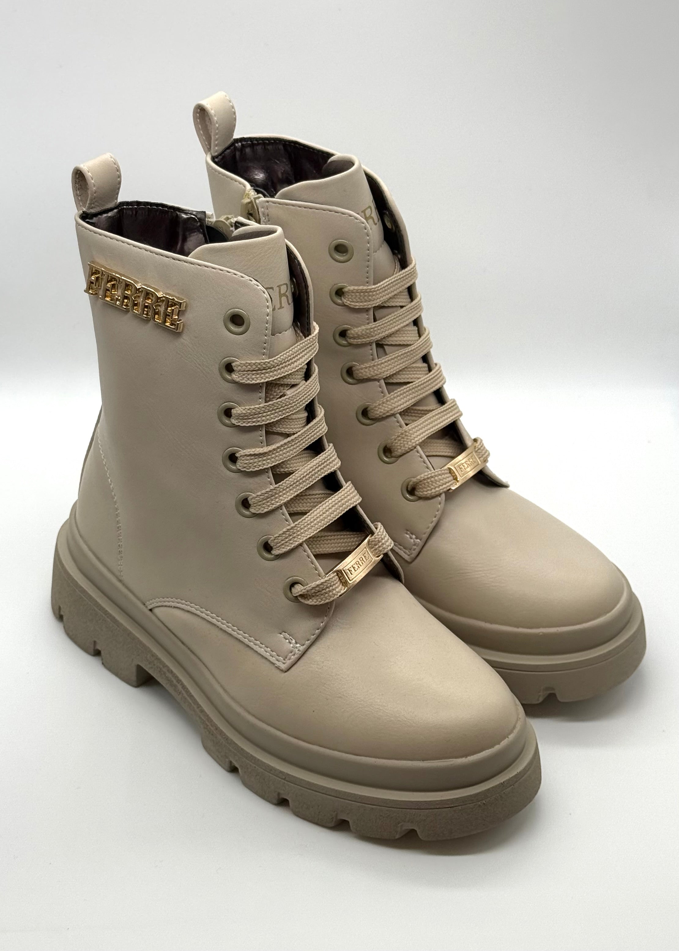 FERRE - Anfibio con logo oro bambina