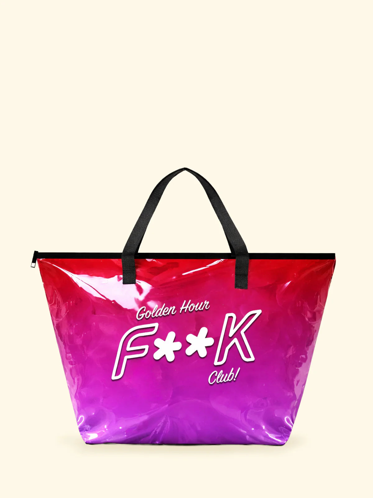 F**K - Maxi borsa in pvc