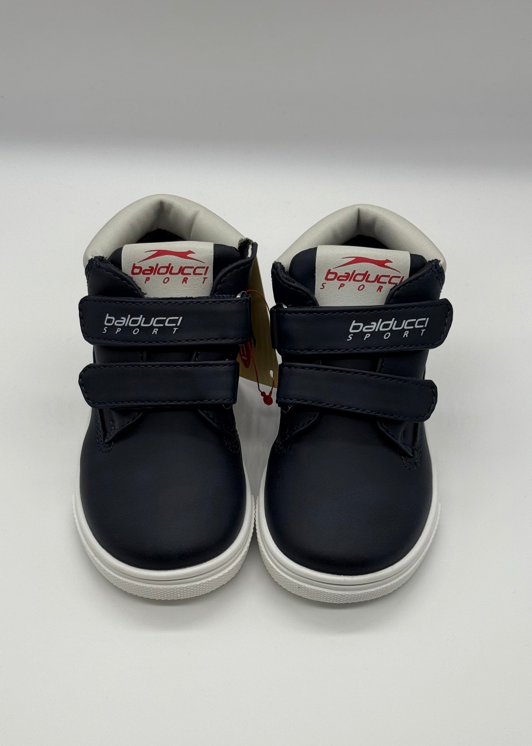 BALDUCCI SPORT - Sneakers alta blu con strappo bambino