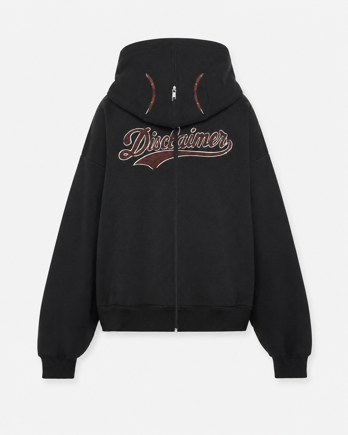 DISCLAIMER - Felpa con zip e cappuccio bambino