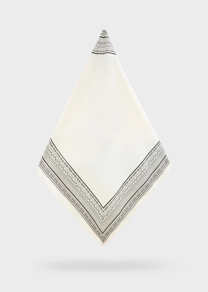 NALI - Foulard triangolo con dettagli sul bordo