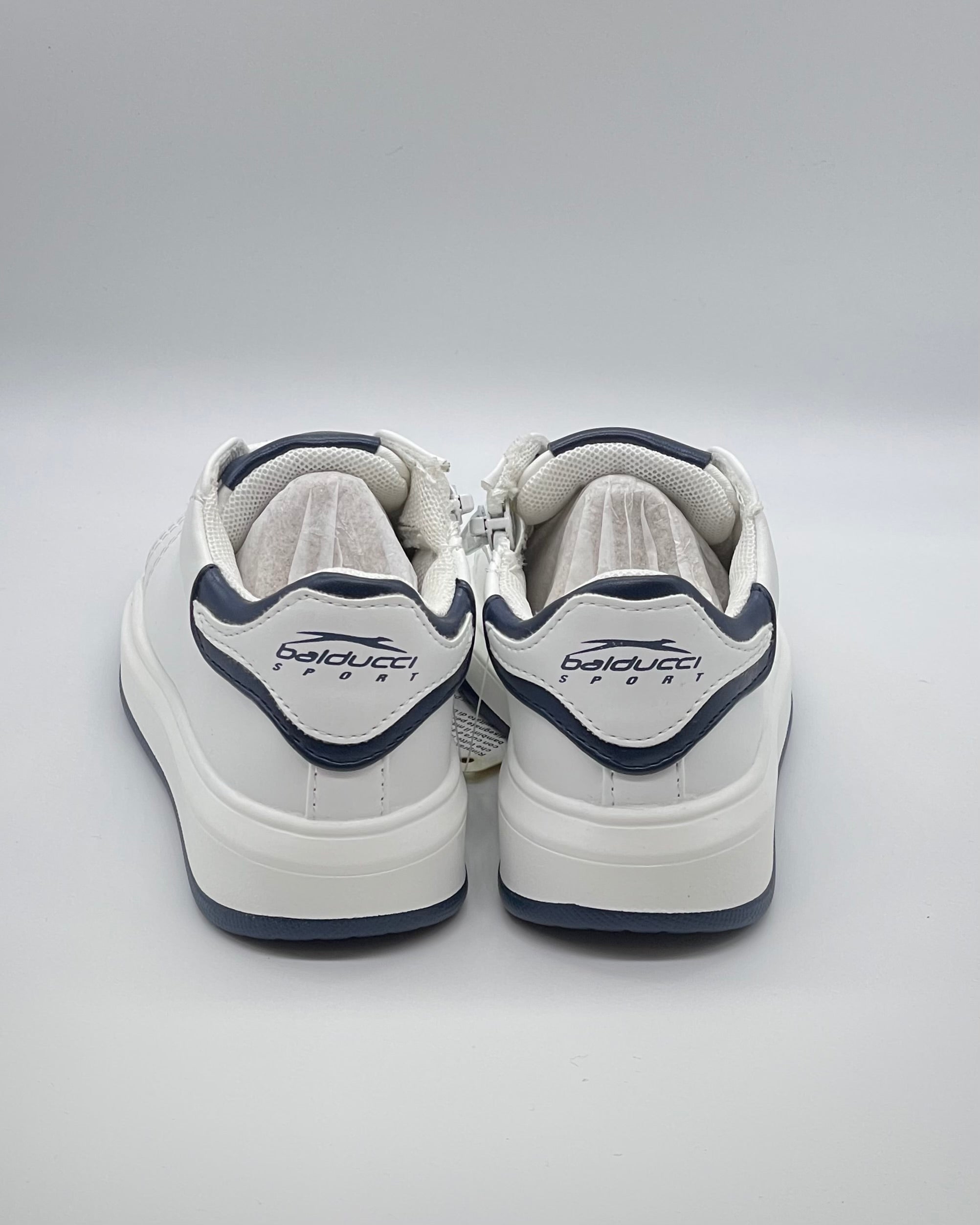 BALDUCCI SPORT - Sneakers bianca con dettagli blu