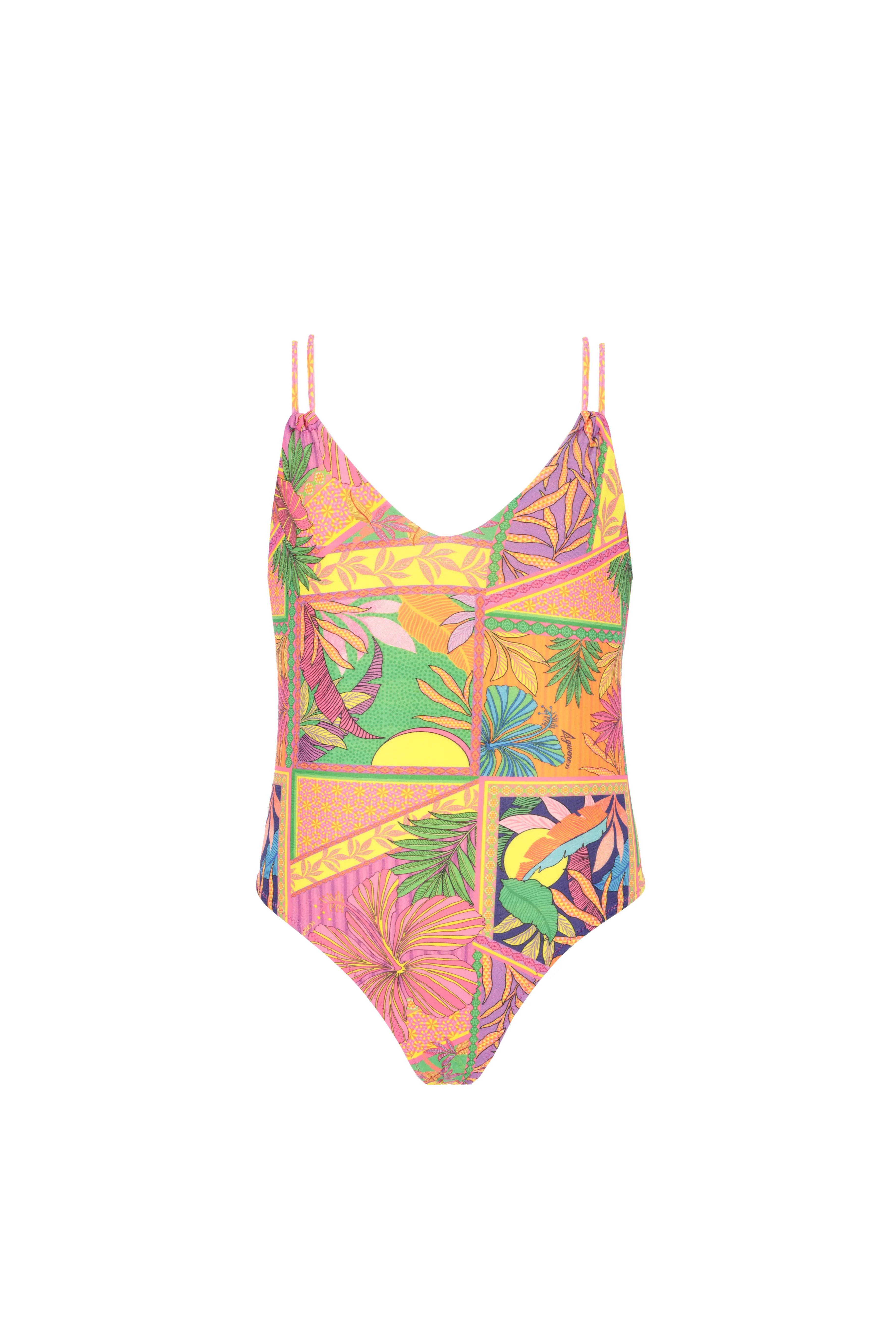 4GIVENESS - Monokini POP FOULARD bambina