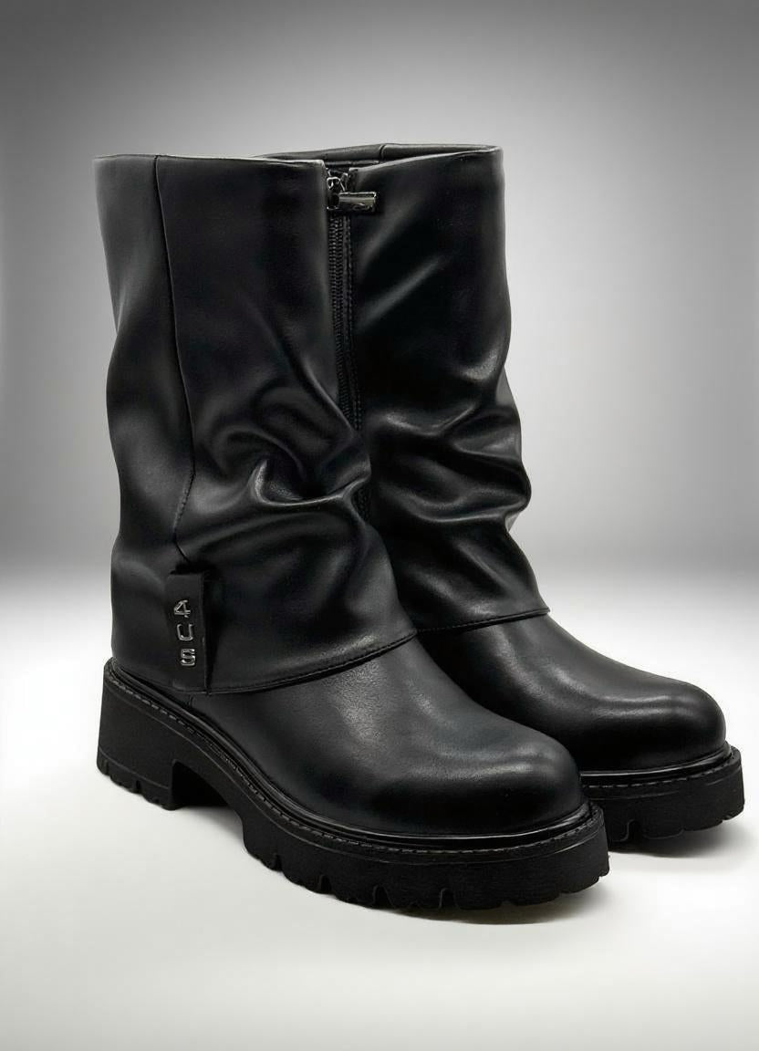 PACIOTTI 4US - Stivaletto nero donna