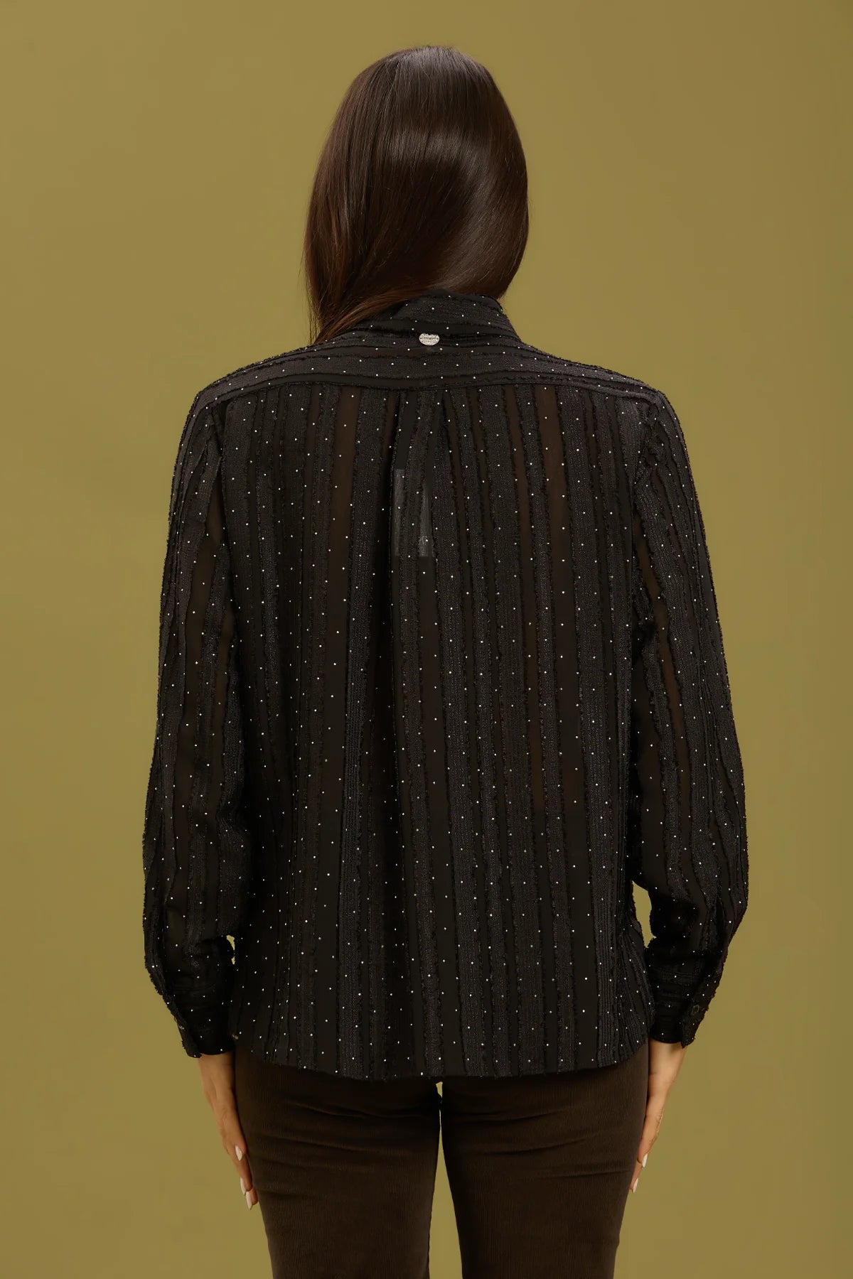 TAKE TWO - Camicia con strass donna