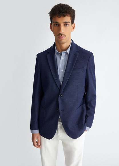 LIU-JO UOMO - Blazer blu con tasche