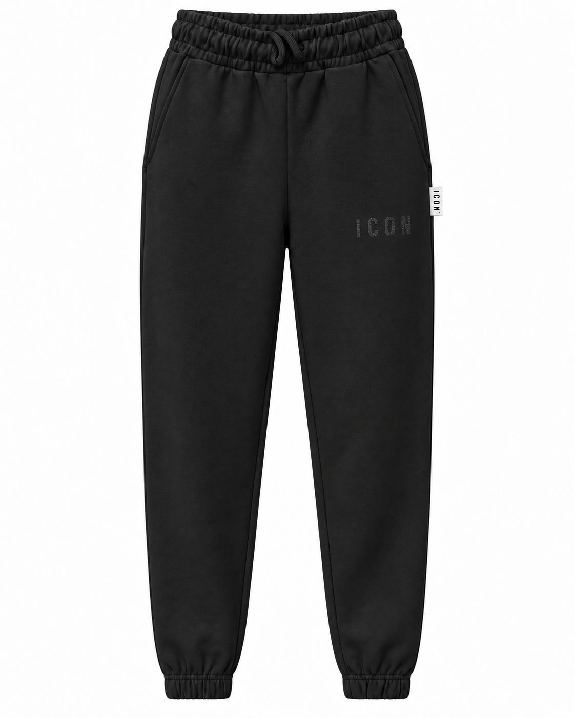 ICON - Pantalone con logo glitter donna