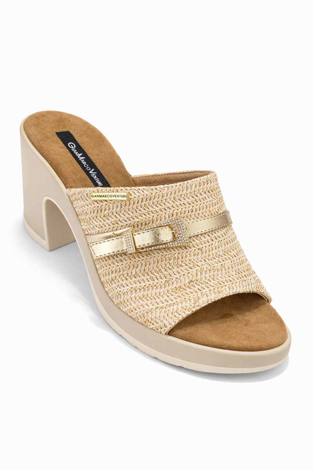 GIANMARCO VENTURI - Ciabatta con tacco donna