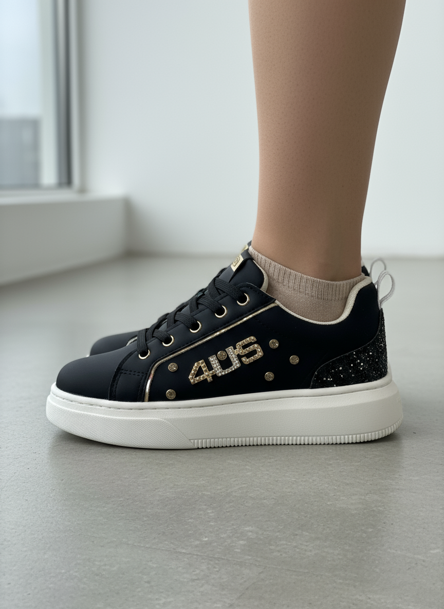 PACIOTTI 4US - Sneakers con brillantini bambina