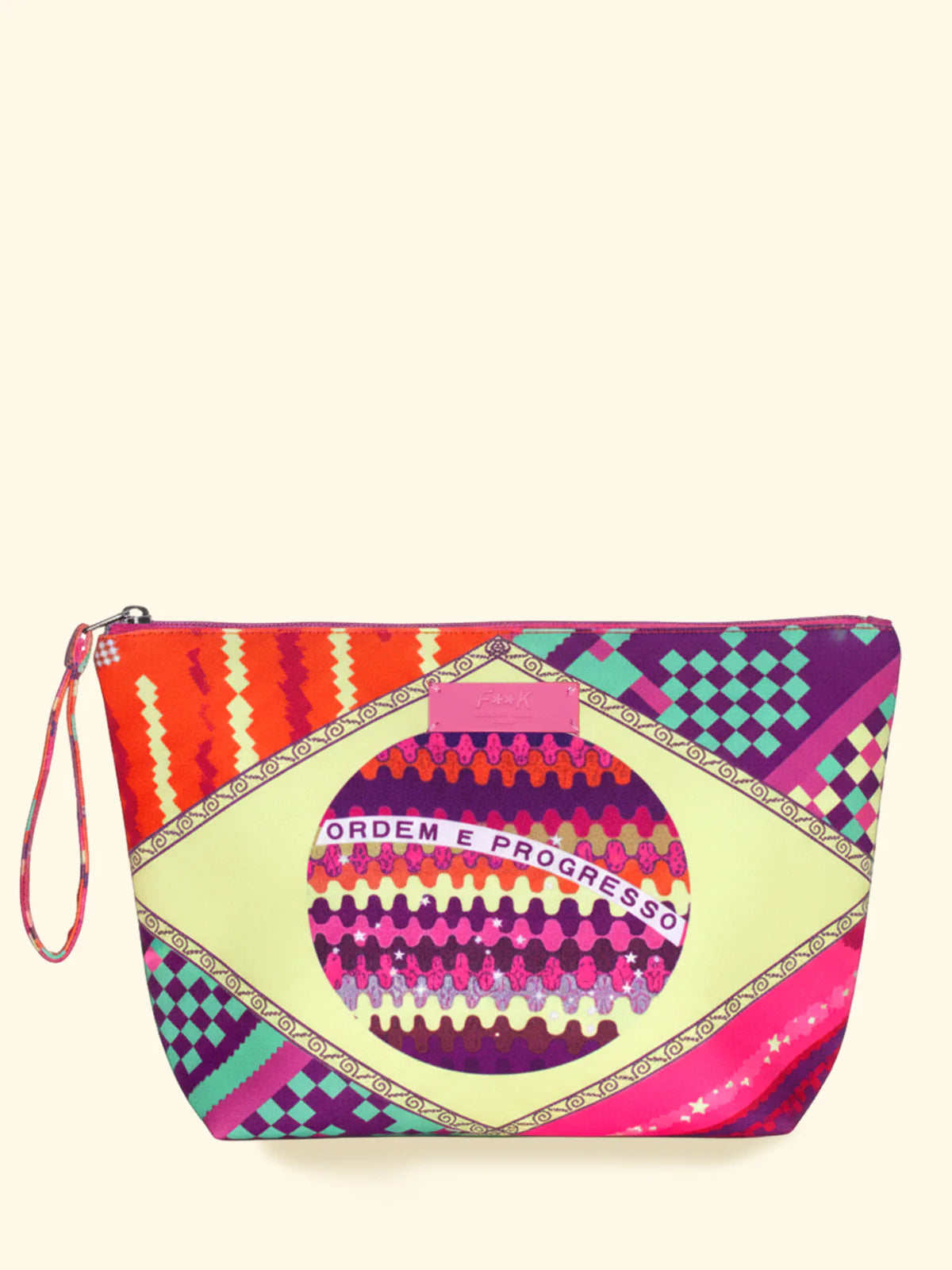F**K - Maxi pochette mare TRIBE donna