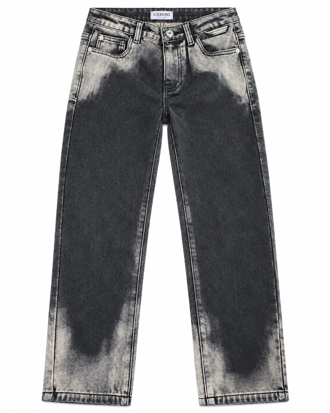 ICEBERG - Jeans in denim washed bambino