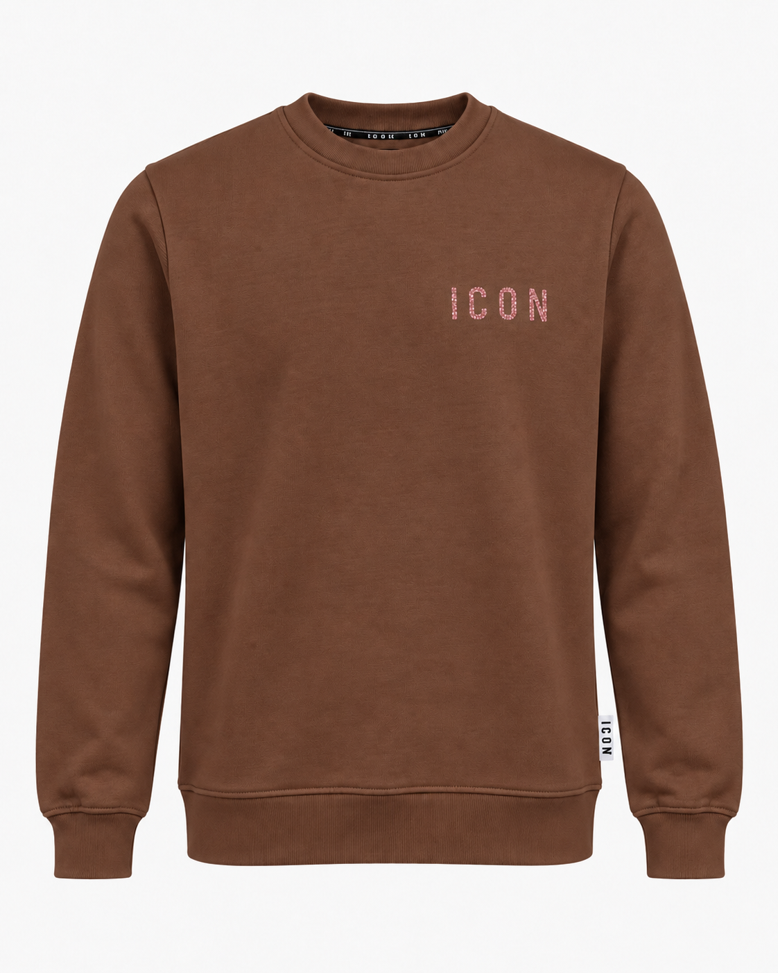ICON - Felpa con logo glitter donna