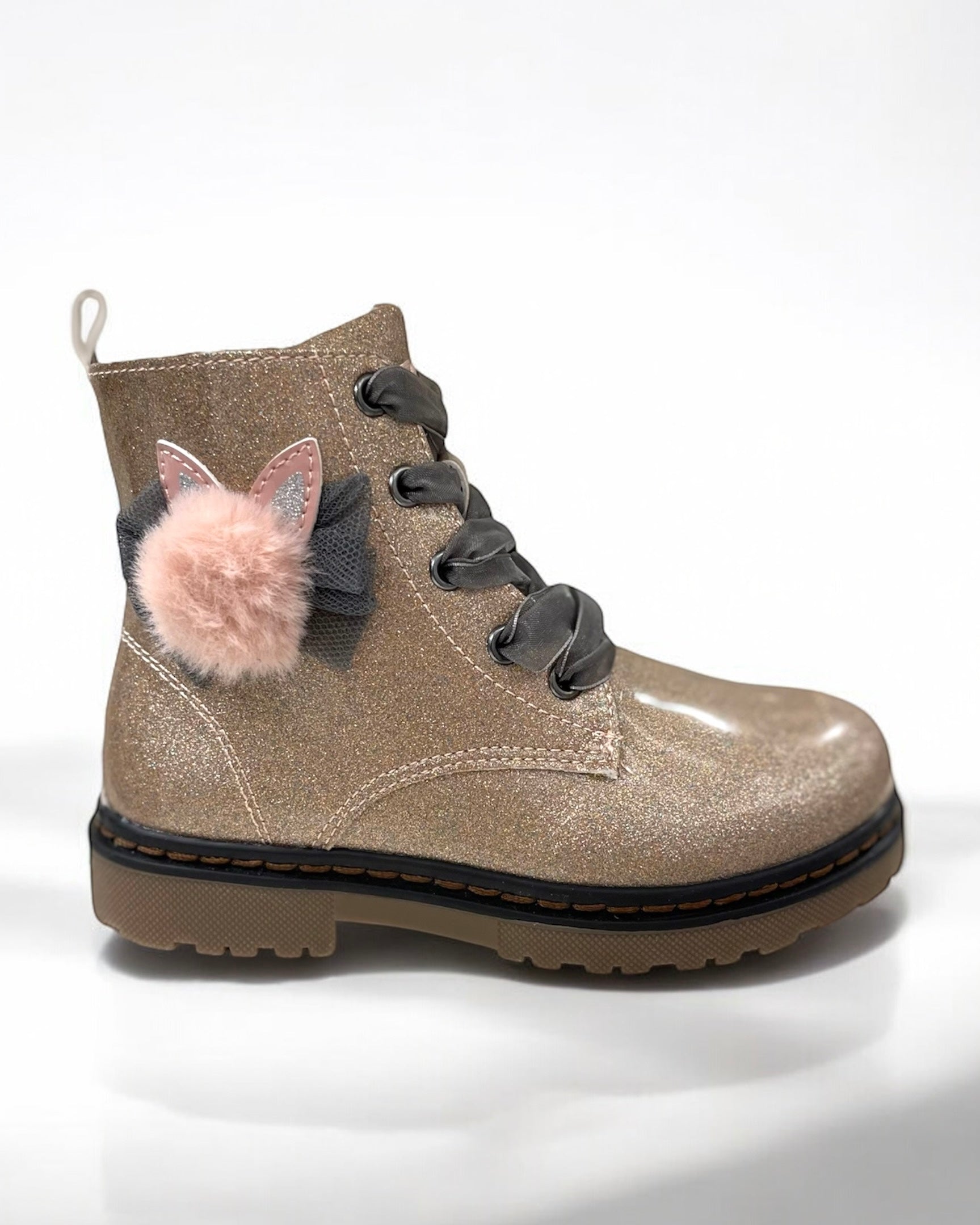 XTI - MEMORY FOAM - Anfibio nude glitter bambina