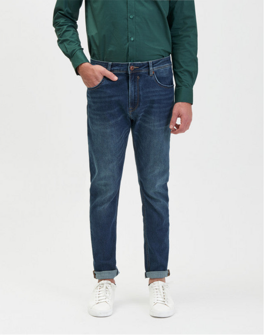 GIANNI LUPO - Jeans regular lavaggio medio