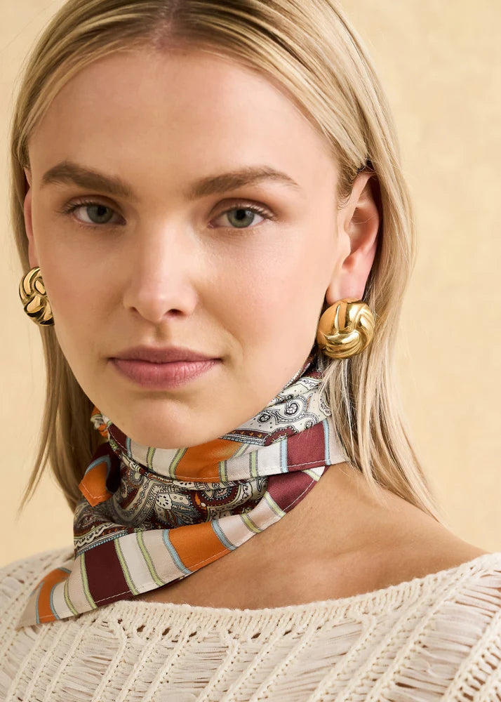 NALI - Foulard triangolo mix