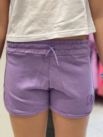 STARTER - Shorts lilla bambina con logo