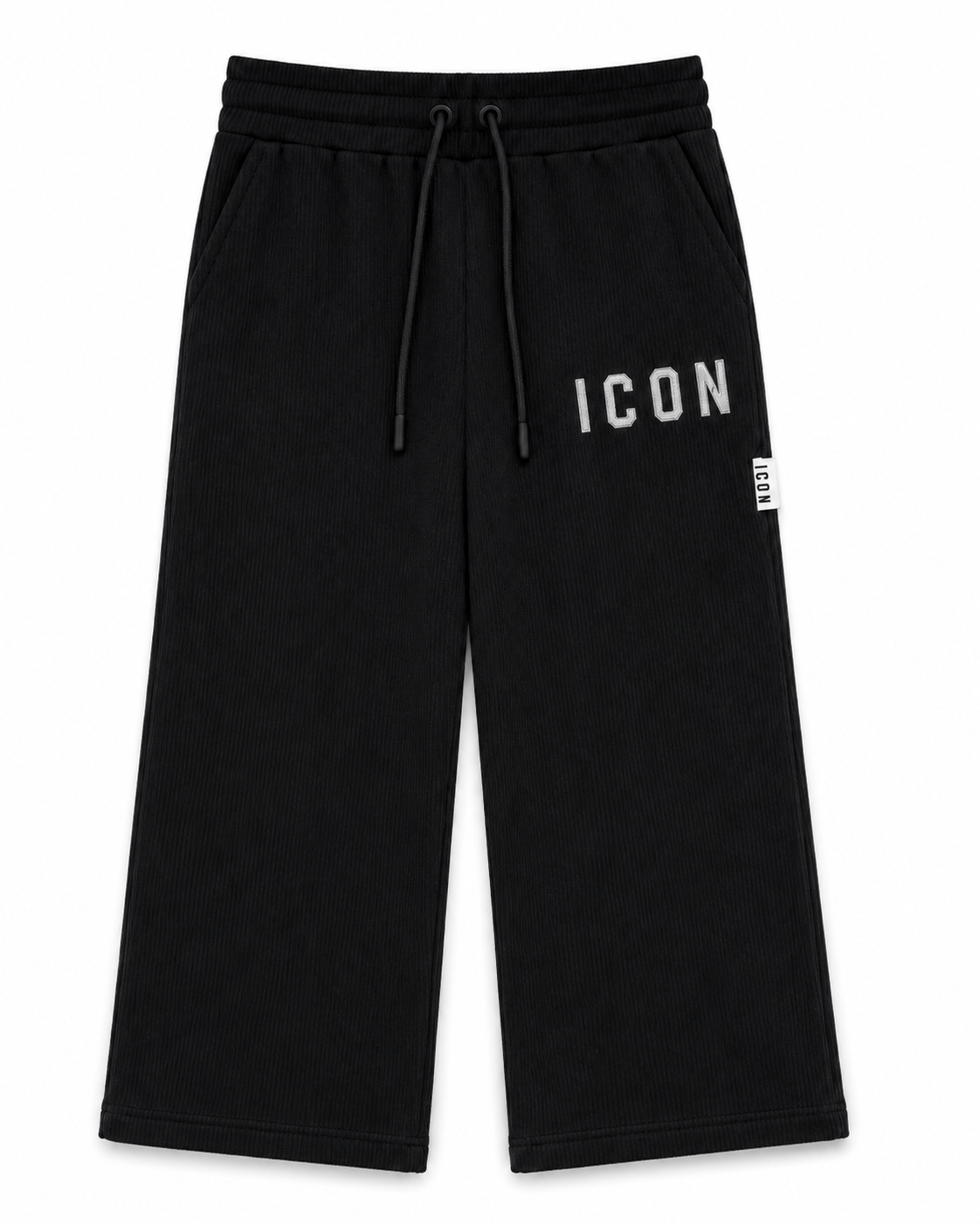 ICON - Pantalone sportivo a palazzo bambina